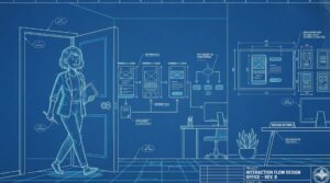 アイキャッチ画像:デザイナーのインターンシップと心地よさの設計図を示すサムネイル