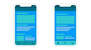 図解:スマートフォンでのビューポート単位「vh」と動的単位「dvh」の表示領域の違い