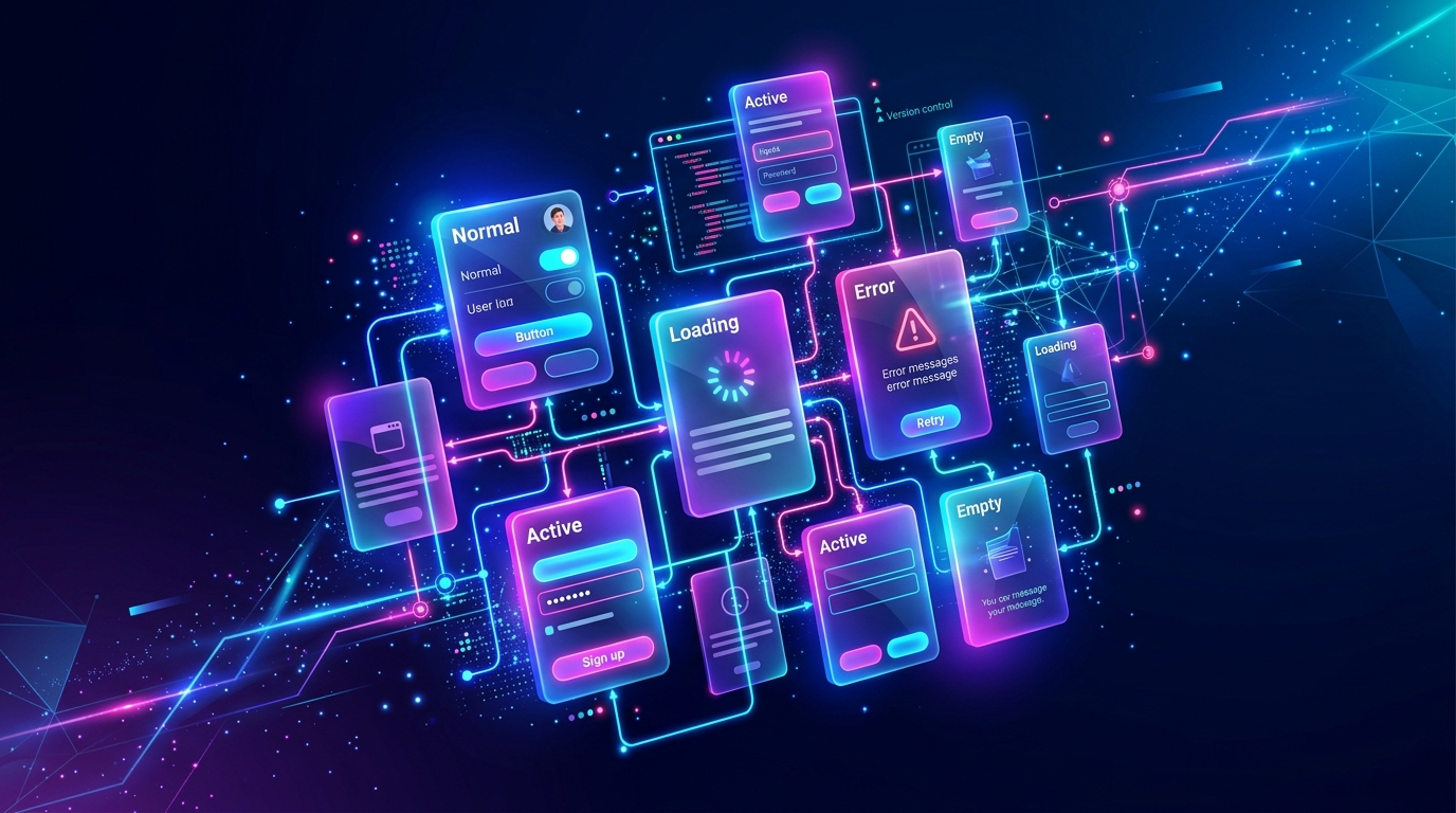 エンジニア連携の手戻りをゼロにする。「状態(States)」考慮漏れを防ぐUI Stackと包括チェックリスト