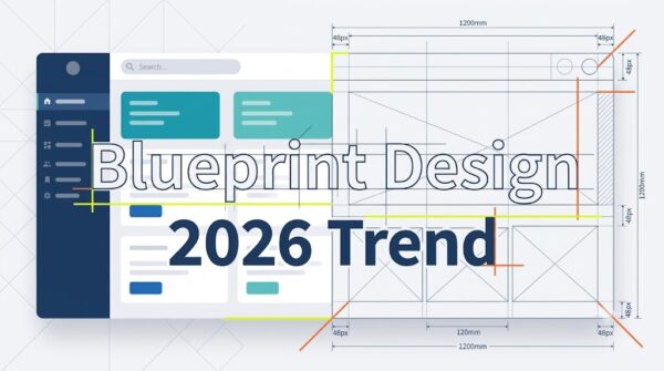 2026年のデザイントレンド「Blueprint Design（ブループリント・デザイン）」